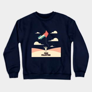 Free Palestine - Soaring Hopes Crewneck Sweatshirt